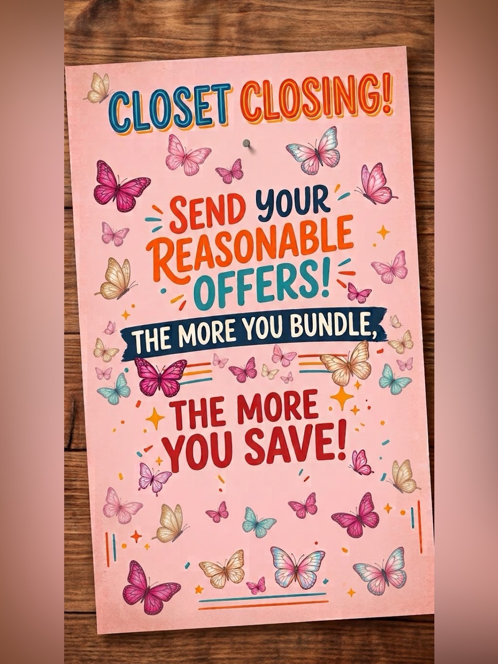 CLOSET CLOSING!! SEND YOUR REASONABLE OFFERS! 💞
